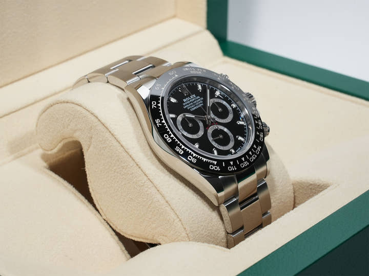 ロレックス デイトナ Ref.116500LN ステンレススチール ブラック文字盤