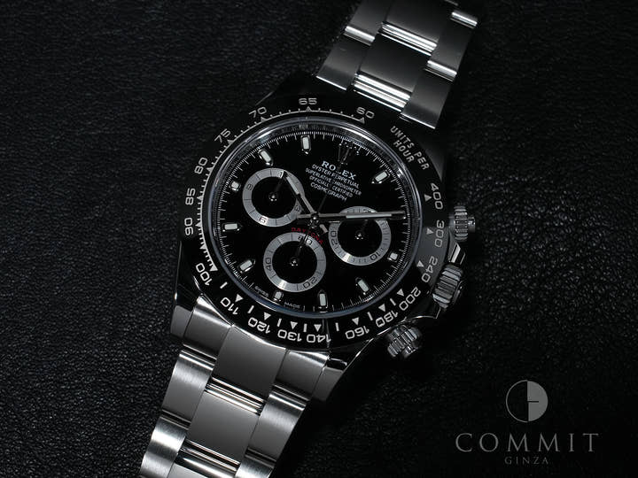 ロレックス デイトナ Ref.116500LN ステンレススチール ブラック文字盤