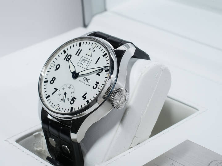 IWC ビッグパイロットウォッチ ビッグデイト 150 イヤーズ Ref.IW510504 SS ホワイト文字盤 中古 wart79g3