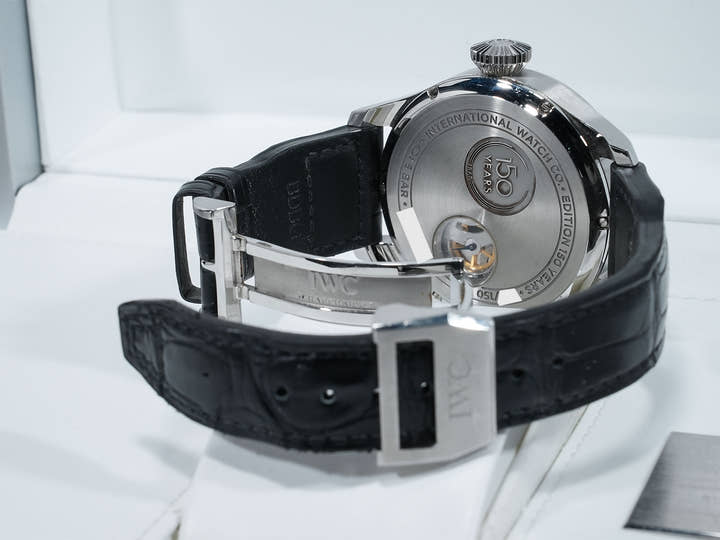 IWC ビッグパイロットウォッチ ビッグデイト 150 イヤーズ Ref.IW510504 SS ホワイト文字盤 中古 wart79g3