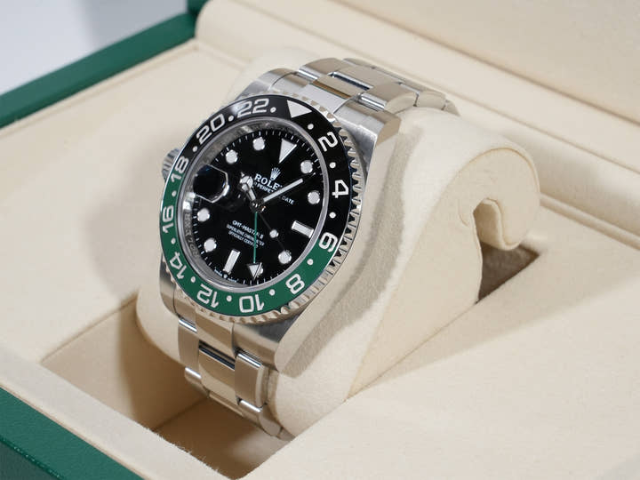 ロレックス GMTマスターII Ref.126720VTNR ステンレススチール ブラック文字盤 オイスターブレスレット