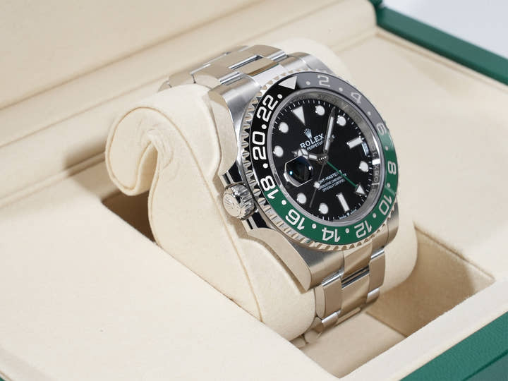 ロレックス GMTマスターII Ref.126720VTNR ステンレススチール ブラック文字盤 オイスターブレスレット