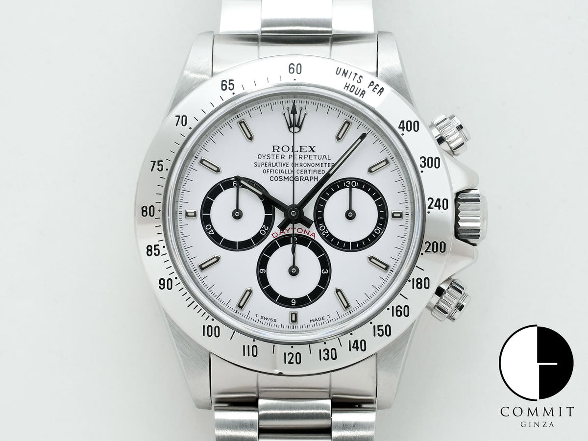 ロレックス デイトナ エルプリメロ Ref.16520 SS ホワイト文字盤 中古 er5aghaj