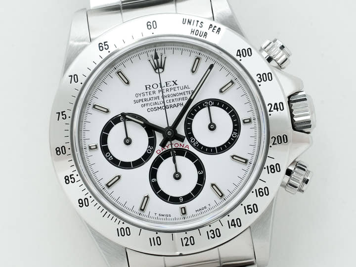 Rolex Daytona El Primero Ref.16520 SS White Dial Used er5aghaj