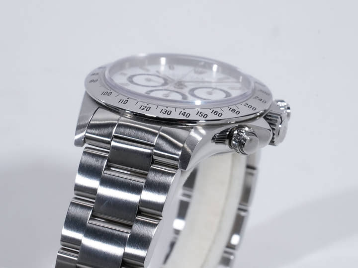 Rolex Daytona El Primero Ref.16520 SS White Dial Used er5aghaj