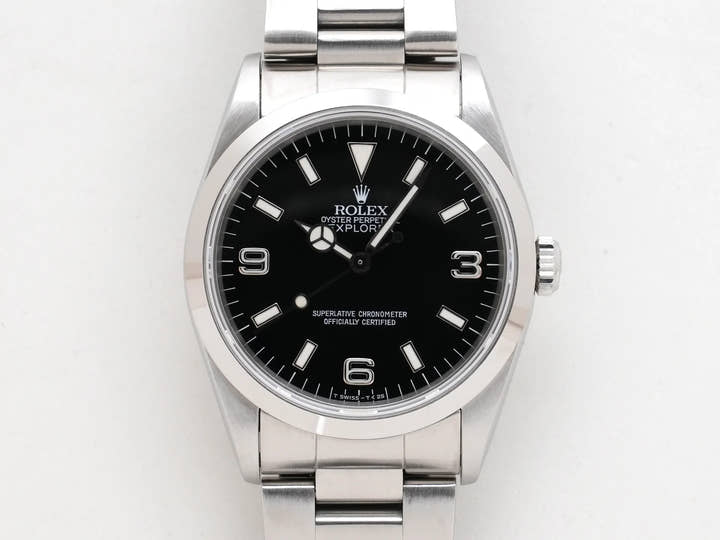 ロレックス エクスプローラーI Ref.14270 ステンレススチール ブラック文字盤