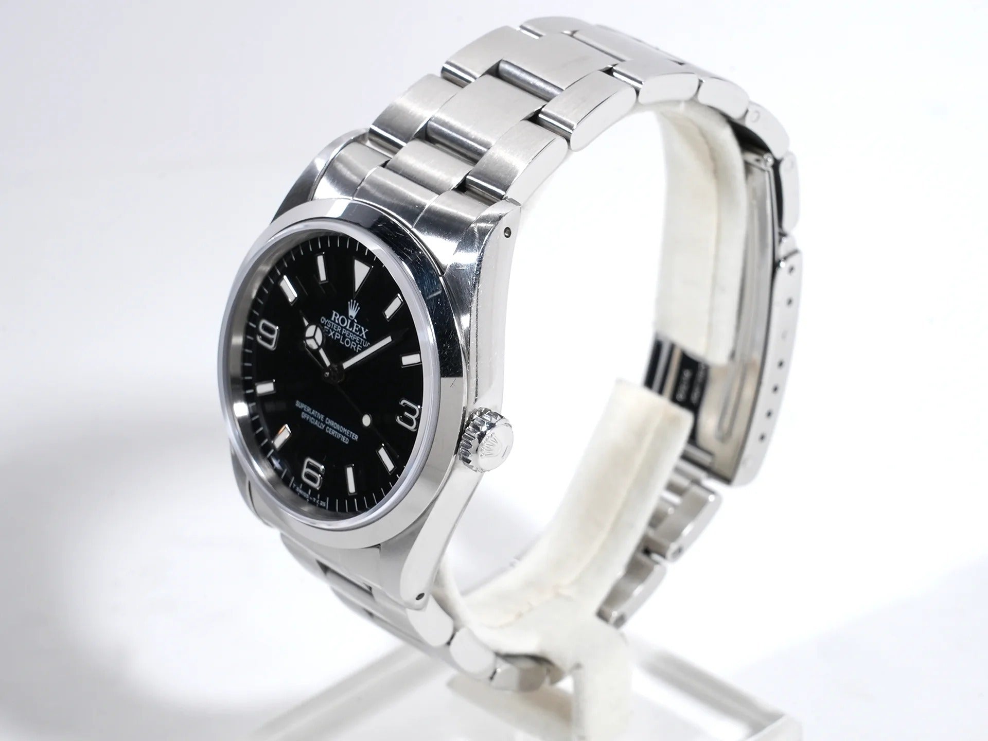 ロレックス エクスプローラーⅠ Ref.14270 SS ブラック文字盤 中古 tyizumt6