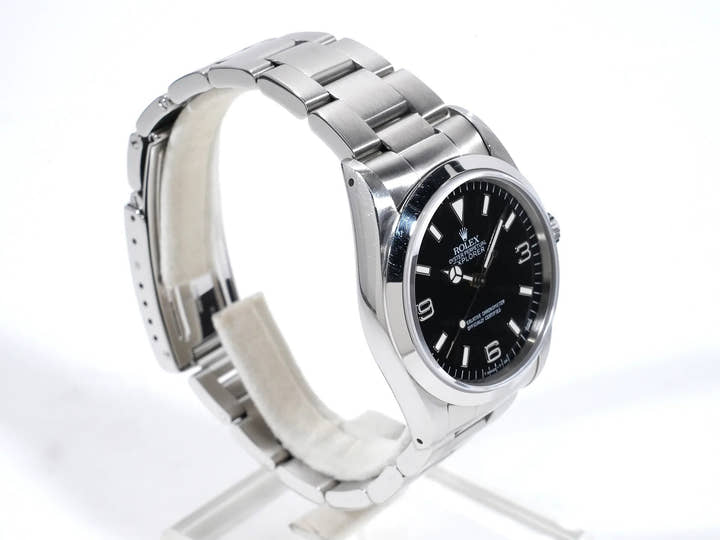 ロレックス エクスプローラーI Ref.14270 ステンレススチール ブラック文字盤