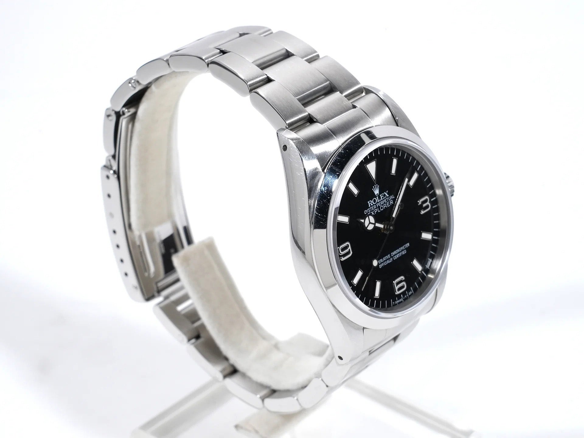 ロレックス エクスプローラーⅠ Ref.14270 SS ブラック文字盤 中古 tyizumt6