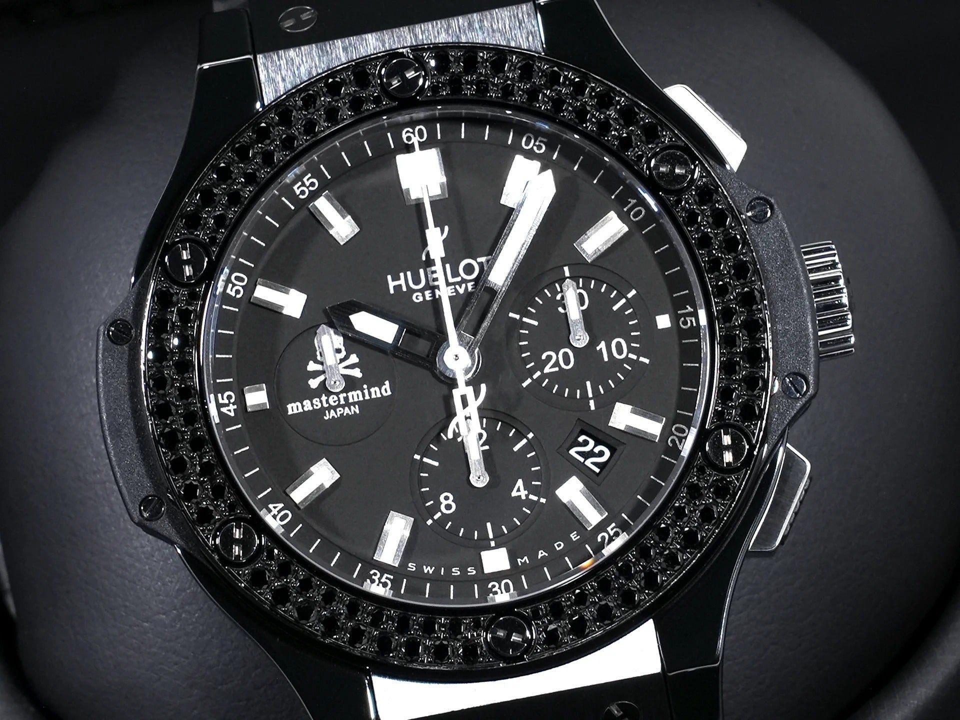 Hublot Big Bang Mastermind Japan Ref.301.CM.1170.RX.1100.THD10 BLACK CE Black Dial Good Condition Used 6u4pysxi