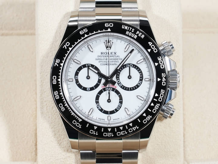 ロレックス デイトナ Ref.126500LN ステンレススチール ホワイト文字盤