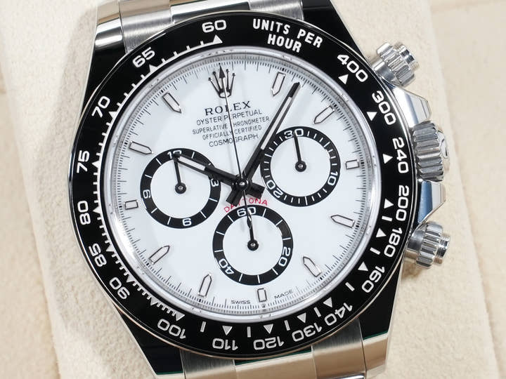 ロレックス デイトナ Ref.126500LN ステンレススチール ホワイト文字盤