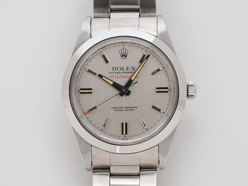 ロレックス ミルガウス Ref.1019 SS シルバー文字盤 中古 mdgnoxii