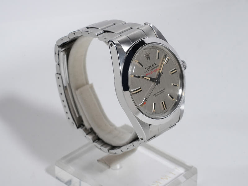 ロレックス ミルガウス Ref.1019 SS シルバー文字盤 中古 mdgnoxii