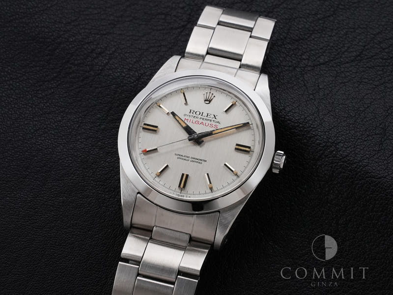 ロレックス ミルガウス Ref.1019 SS シルバー文字盤 中古 mdgnoxii