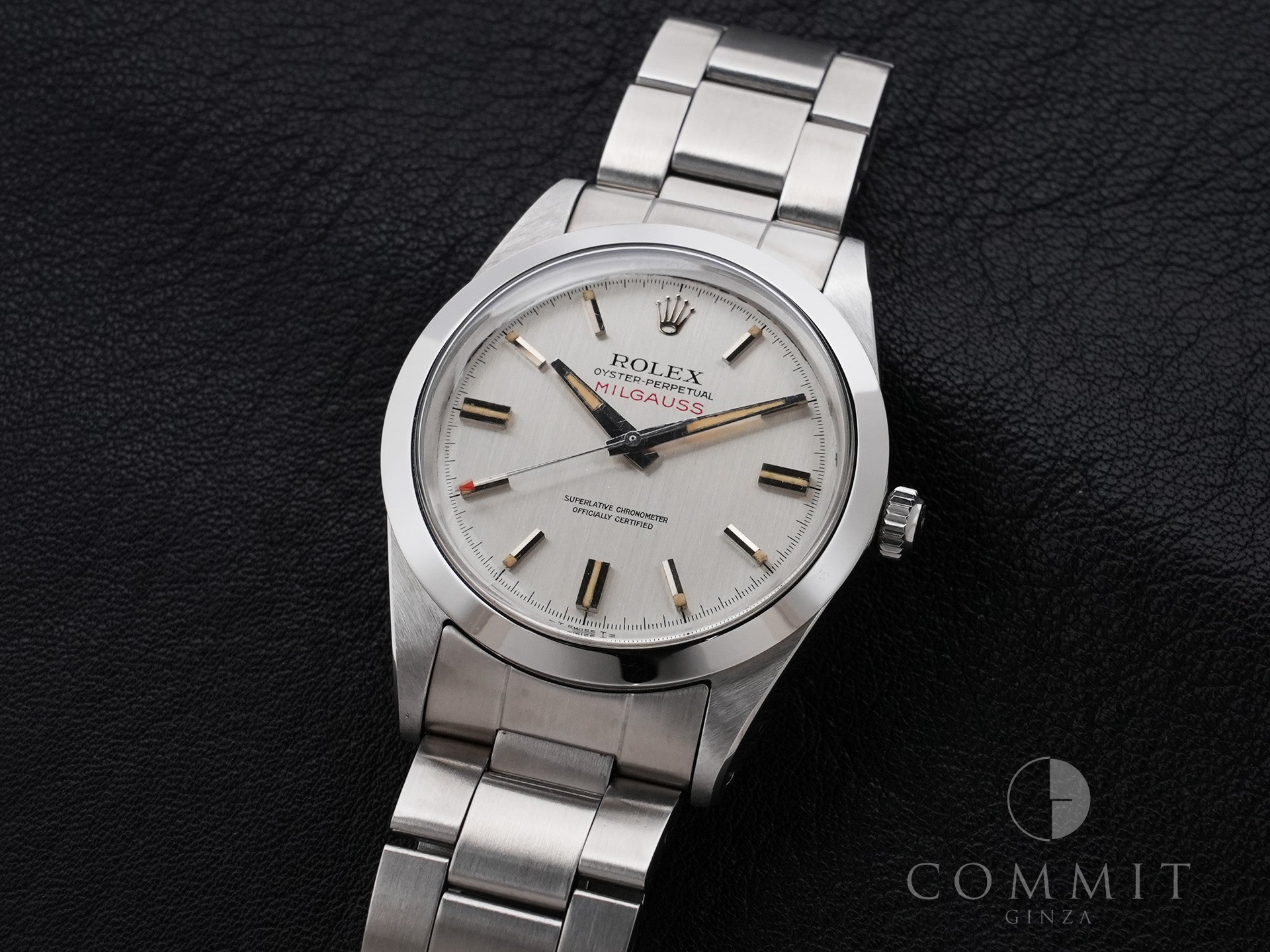 ロレックス ミルガウス Ref.1019 SS シルバー文字盤 中古 mdgnoxii