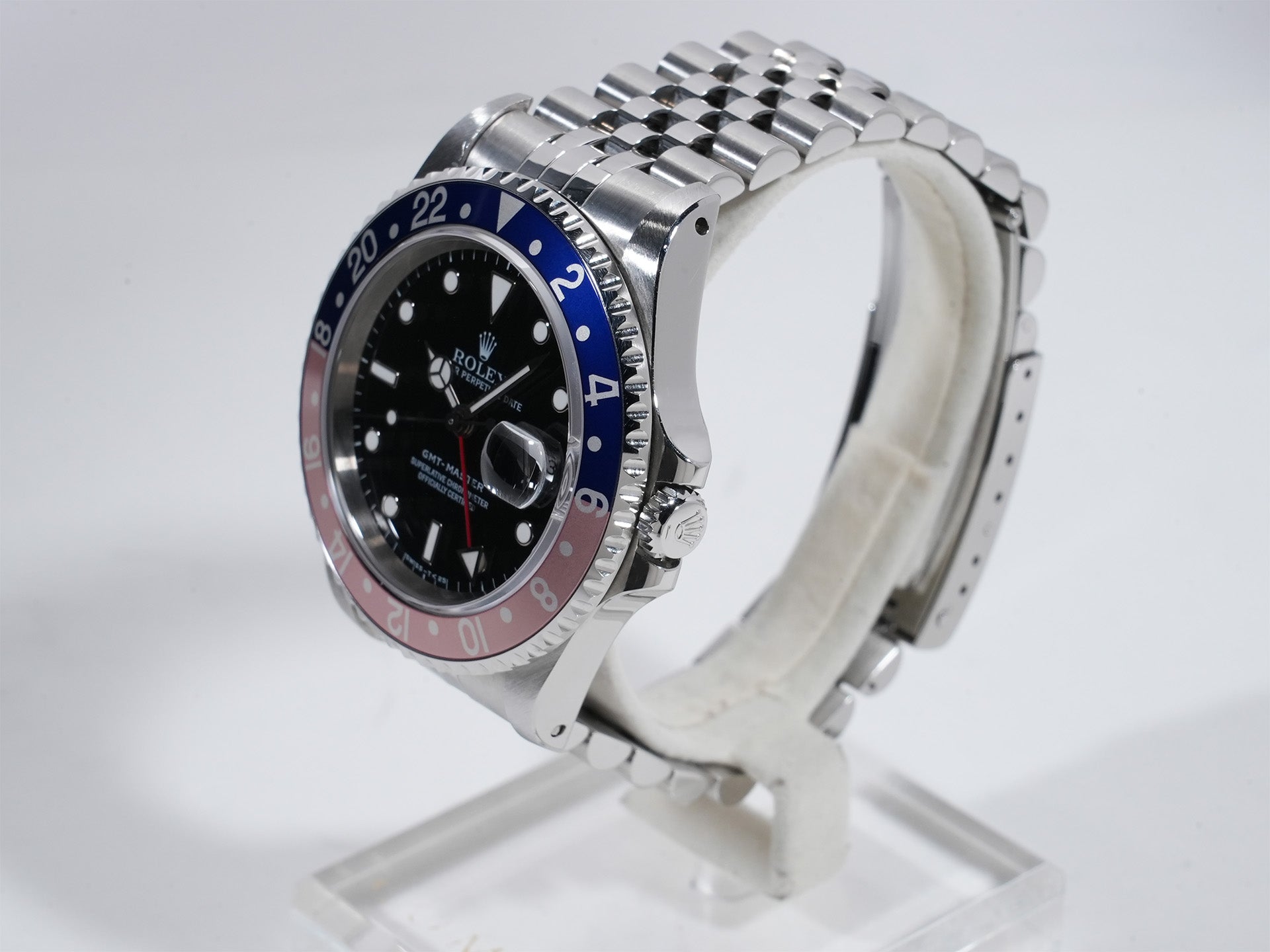 ロレックス GMTマスター Ref.16700 ステンレススチール ブラック文字盤 ジュビリーブレスレット