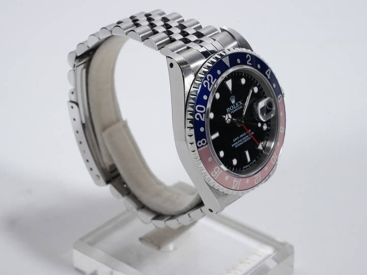 ロレックス GMTマスター Ref.16700 ステンレススチール ブラック文字盤 ジュビリーブレスレット