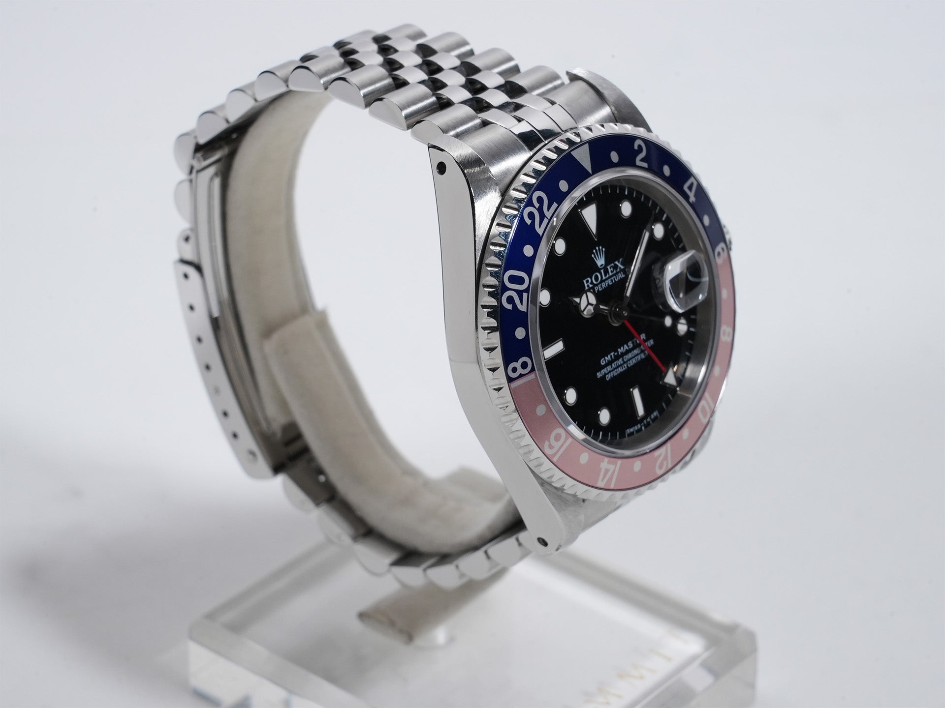 ロレックス GMTマスター Ref.16700 ステンレススチール ブラック文字盤 ジュビリーブレスレット