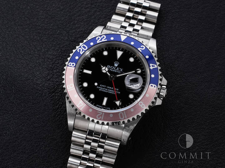 ロレックス GMTマスター Ref.16700 ステンレススチール ブラック文字盤 ジュビリーブレスレット