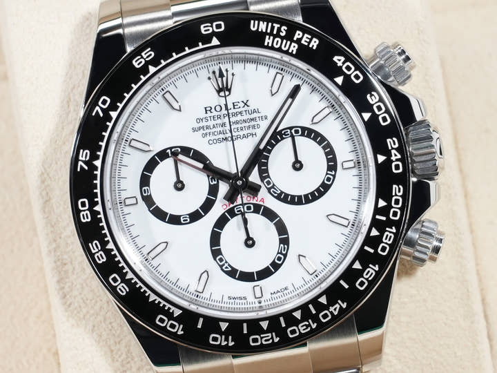 ロレックス デイトナ Ref.126500LN ステンレススチール ホワイト文字盤
