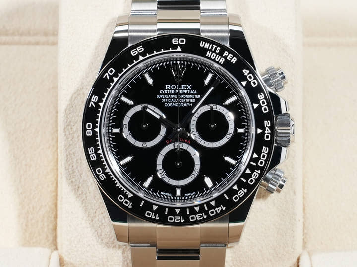 ロレックス デイトナ Ref.126500LN ステンレススチール ブラック文字盤