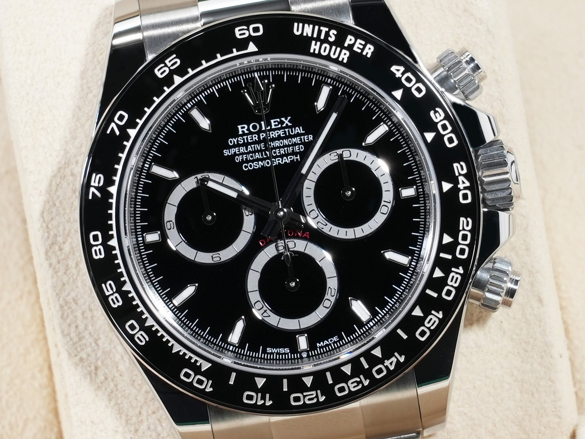ロレックス デイトナ Ref.126500LN ステンレススチール ブラック文字盤