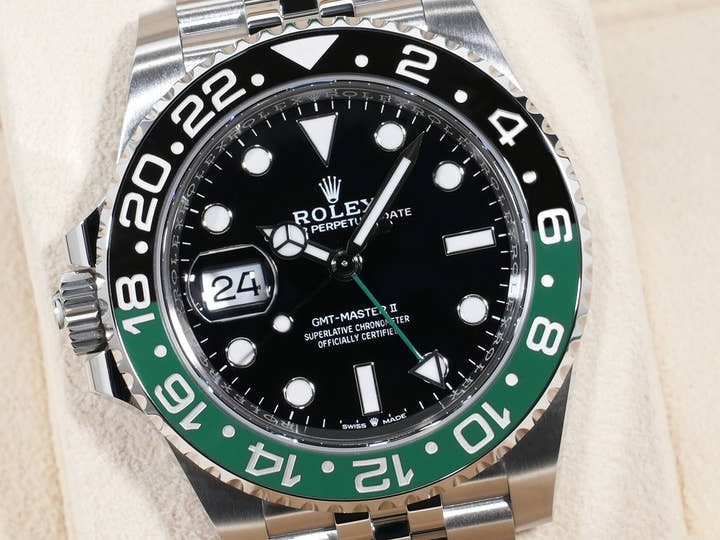ロレックス GMTマスターII Ref.126720VTNR ステンレススチール ブラック文字盤 ジュビリーブレスレット
