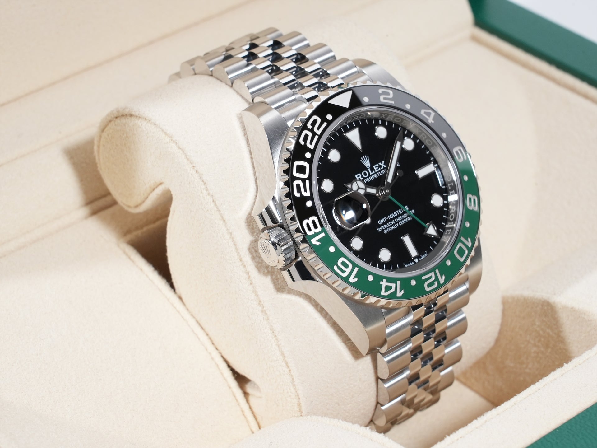 ロレックス GMTマスターII Ref.126720VTNR ステンレススチール ブラック文字盤 ジュビリーブレスレット