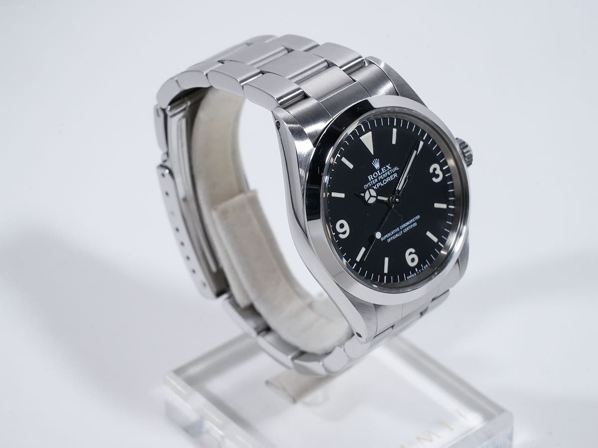 ロレックス エクスプローラーI Ref.1016 SS ブラック文字盤 中古 6sp653be