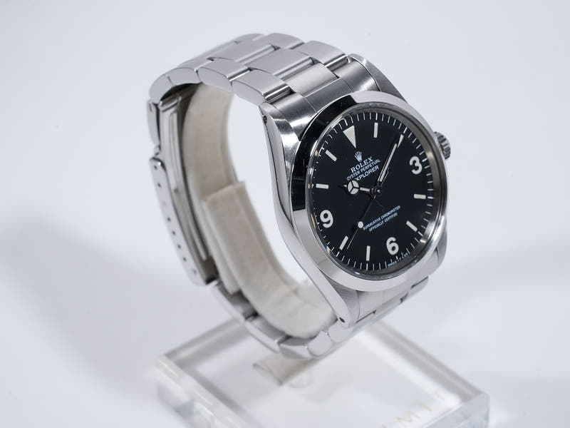 ロレックス エクスプローラーI Ref.1016 SS ブラック文字盤 中古 6sp653be