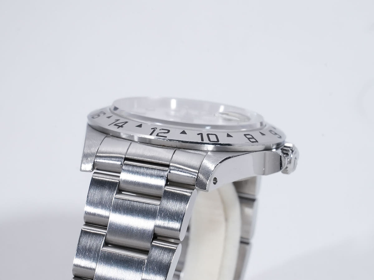ロレックス エクスプローラーII Ref.16570 SS ホワイト文字盤 中古 ns4uphta