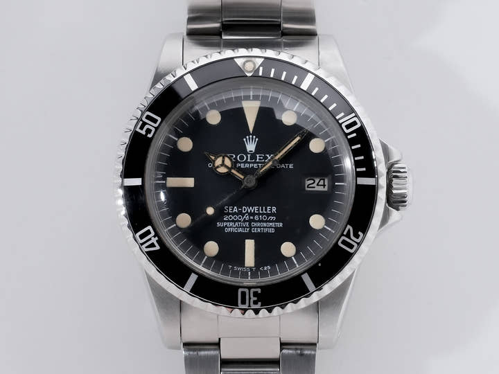 Rolex Sea-Dweller Ref.1665 SS Black Dial Used hekavgxz