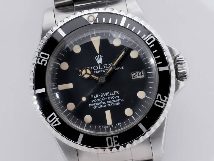 Rolex Sea-Dweller Ref.1665 SS Black Dial Used hekavgxz