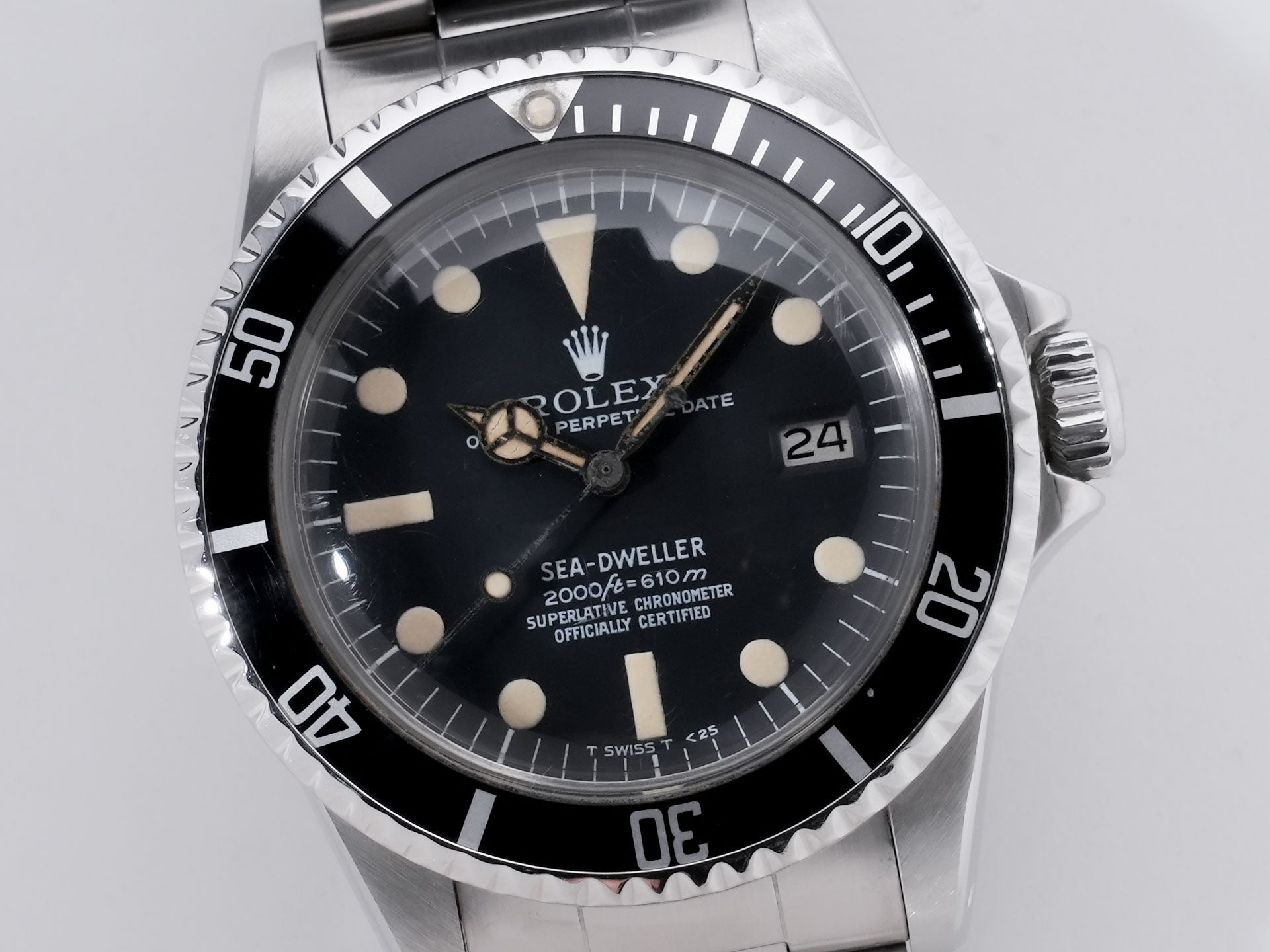 ロレックス シードゥエラー Ref.1665 SS ブラック文字盤 中古 hekavgxz