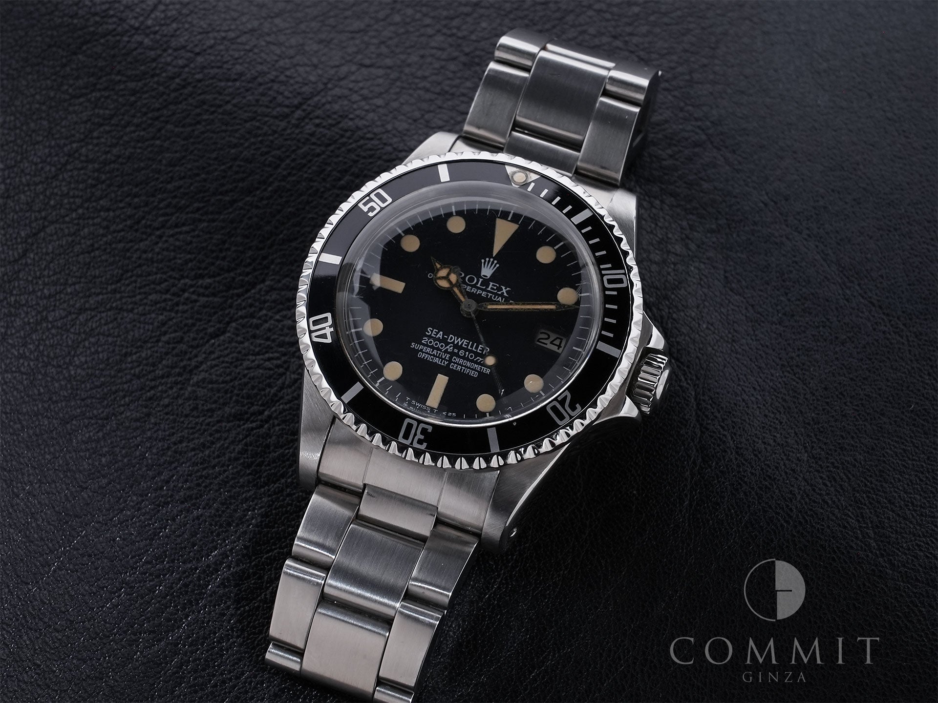 ロレックス シードゥエラー Ref.1665 SS ブラック文字盤 中古 hekavgxz