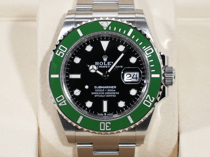 ロレックス サブマリーナー デイト Ref.126610LV ステンレススチール ブラック文字盤