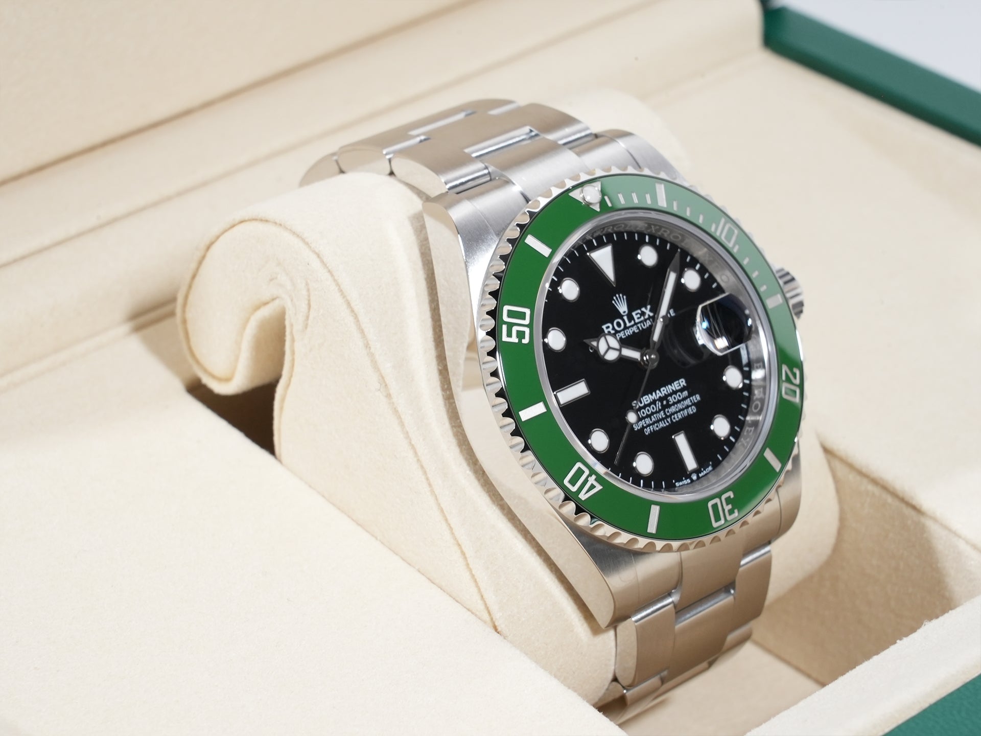 ロレックス サブマリーナー デイト Ref.126610LV ステンレススチール ブラック文字盤