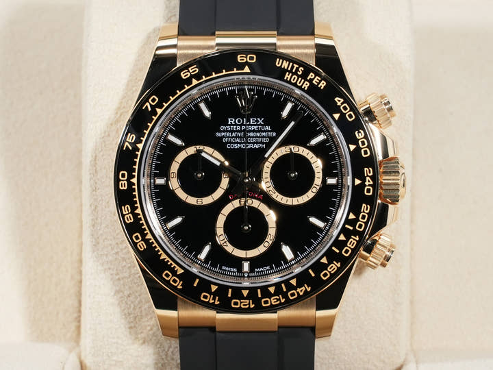 ロレックス デイトナ Ref.126518LN イエローゴールド ブラックxゴールデンカウンターリング文字盤