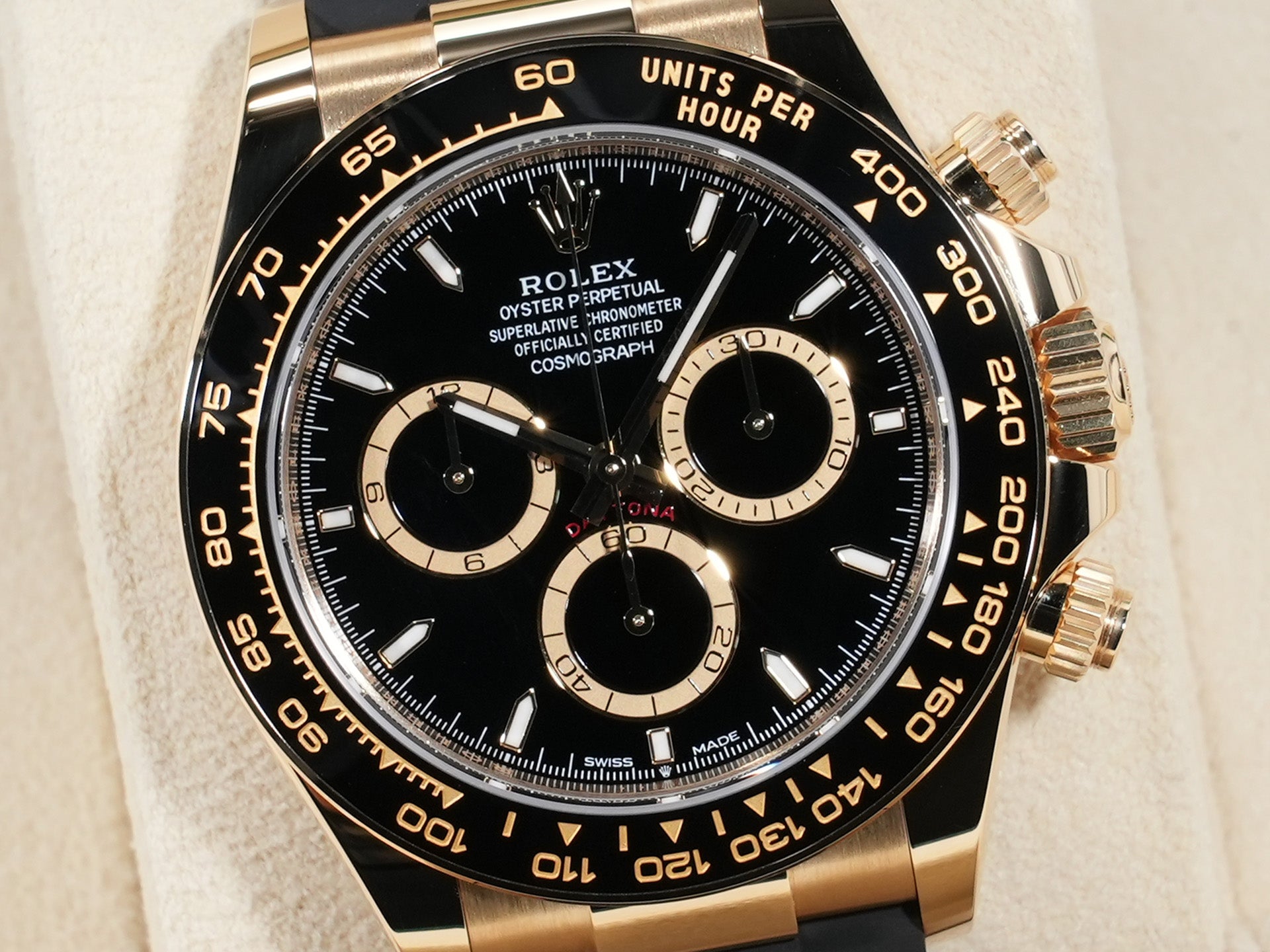ロレックス デイトナ Ref.126518LN イエローゴールド ブラックxゴールデンカウンターリング文字盤