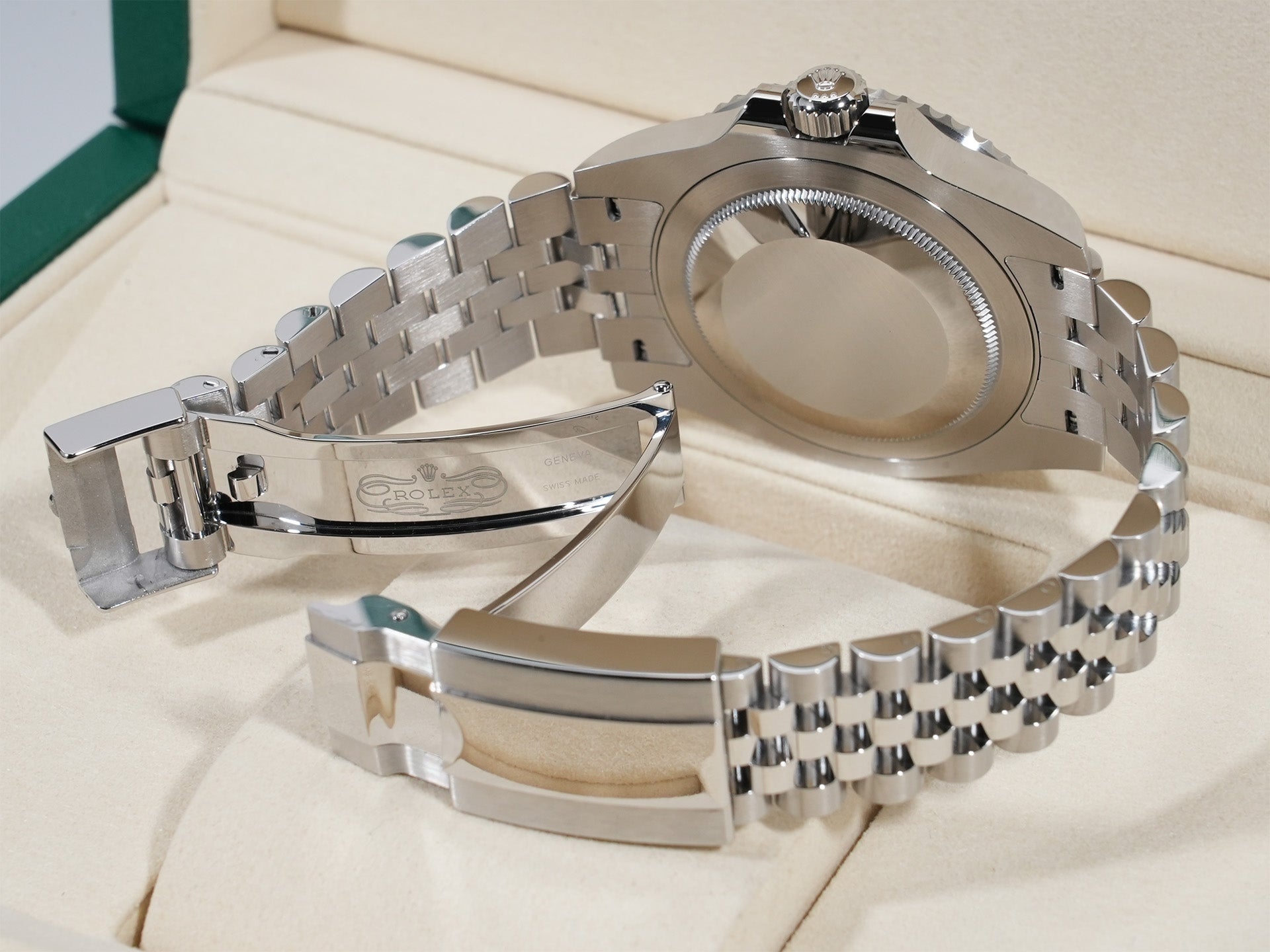 ロレックス GMTマスターII Ref.126710GRNR ステンレススチール ブラック文字盤 ジュビリーブレスレット