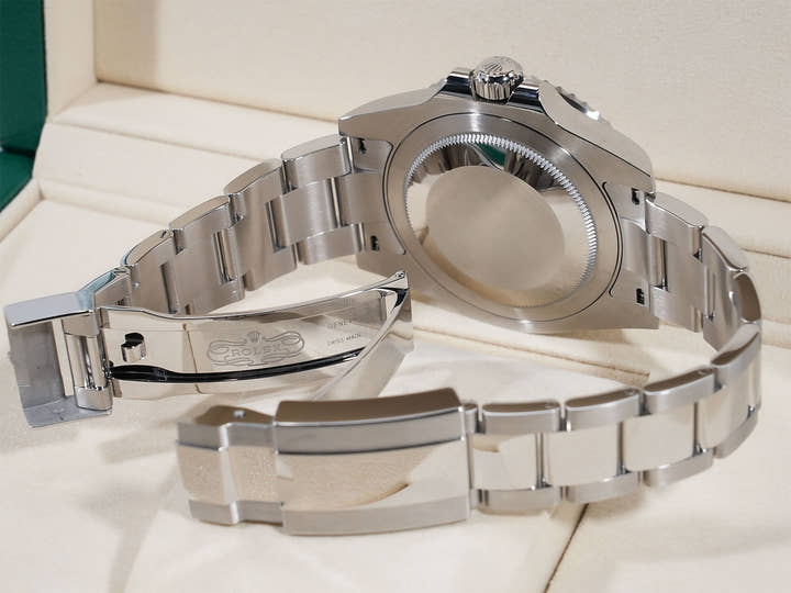 ロレックス GMTマスターII Ref.126710GRNR ステンレススチール ブラック文字盤 オイスターブレスレット