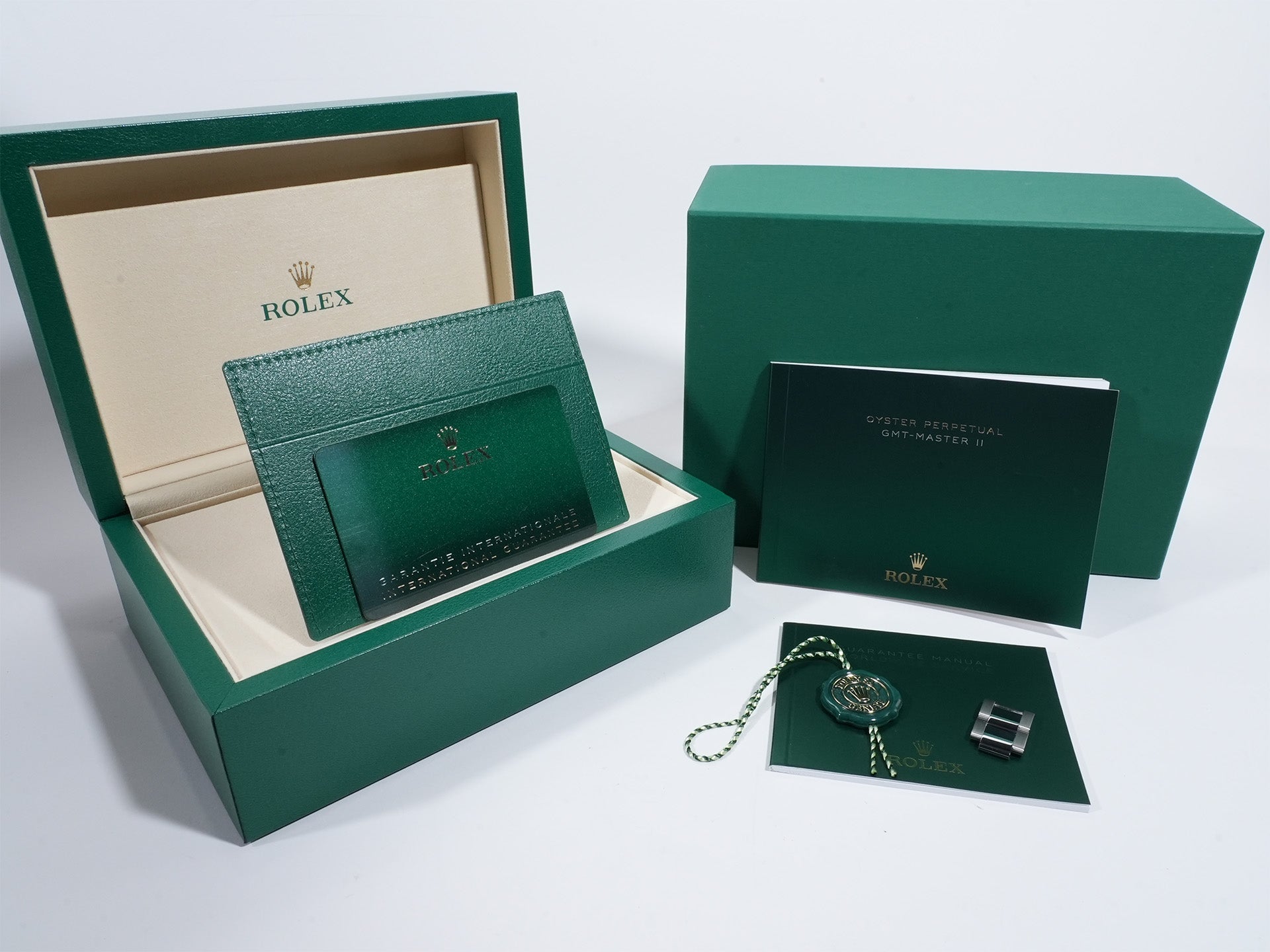 Rolex GMT Master II Ref.126710GRNR SS Black Dial Oyster Bracelet Unused h49jb68f