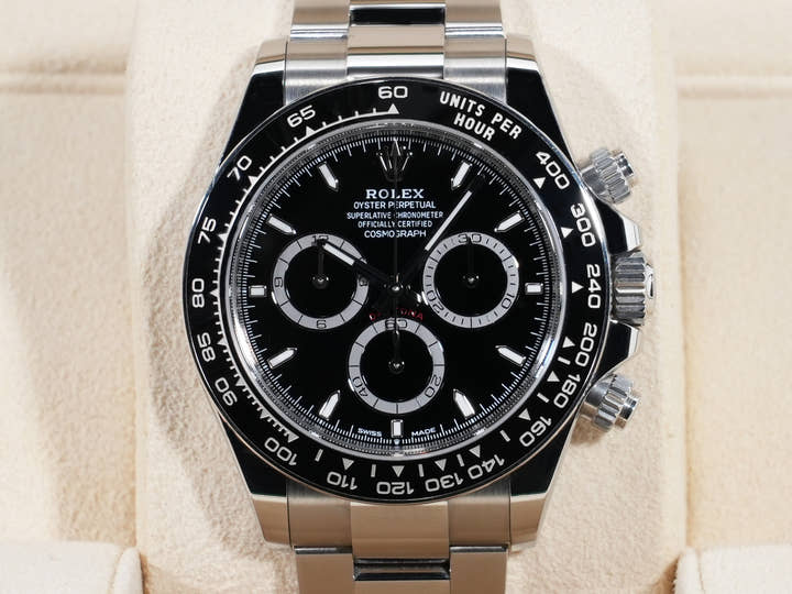 ロレックス デイトナ Ref.126500LN ステンレススチール ブラック文字盤