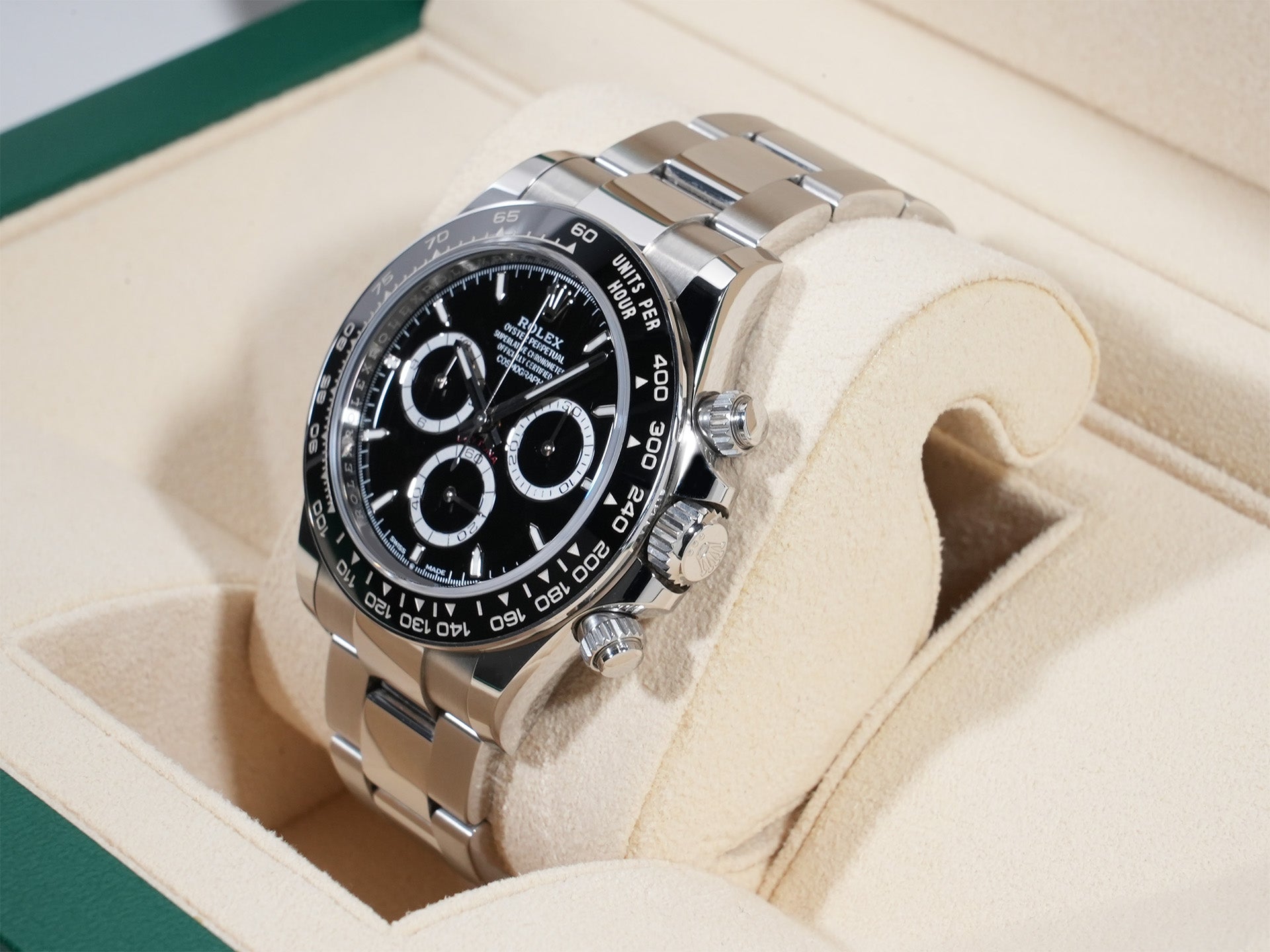 ロレックス デイトナ Ref.126500LN ステンレススチール ブラック文字盤