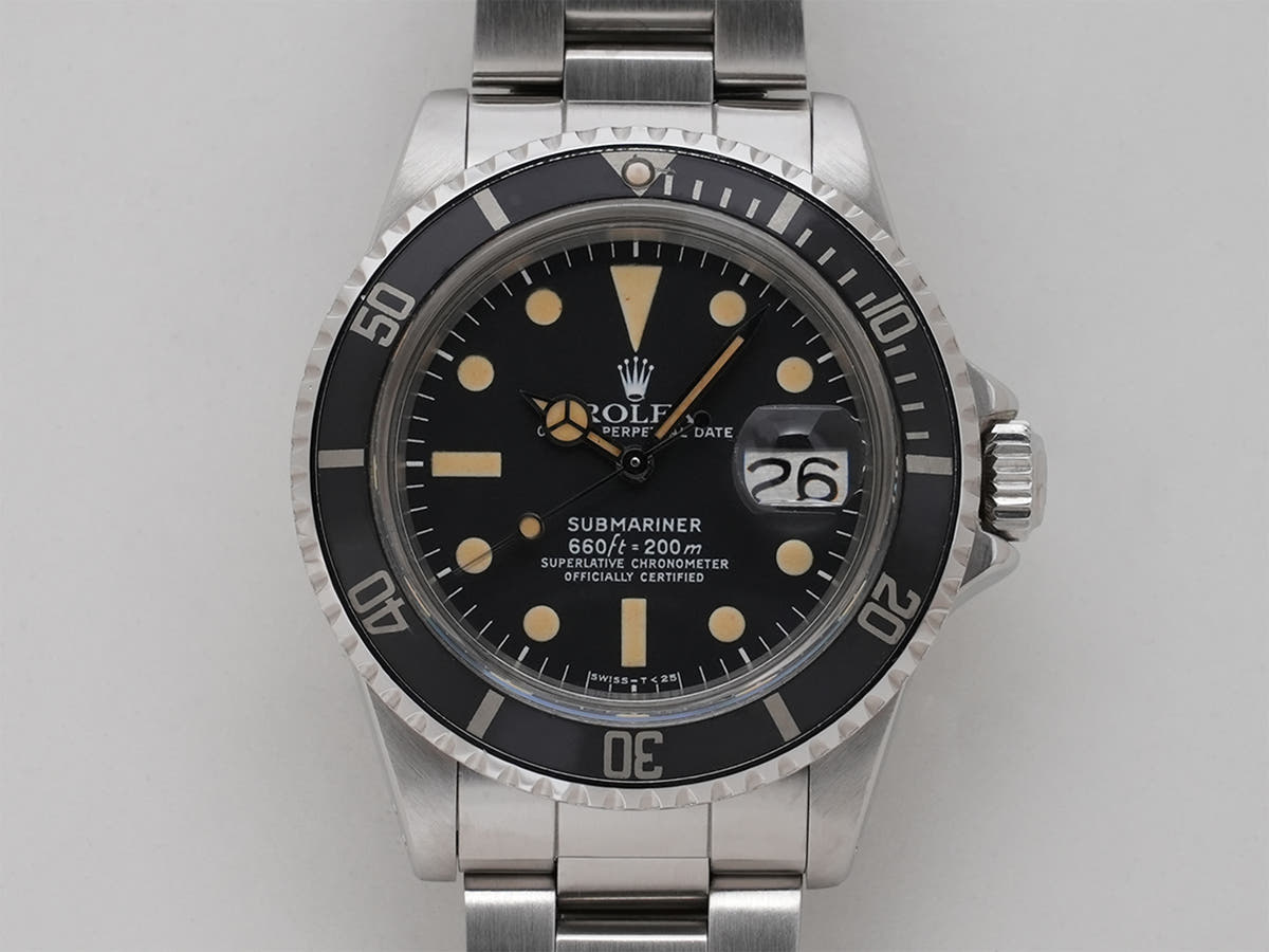 ロレックス サブマリーナー デイト Ref.1680 SS ブラック文字盤 中古 fxnui5pm