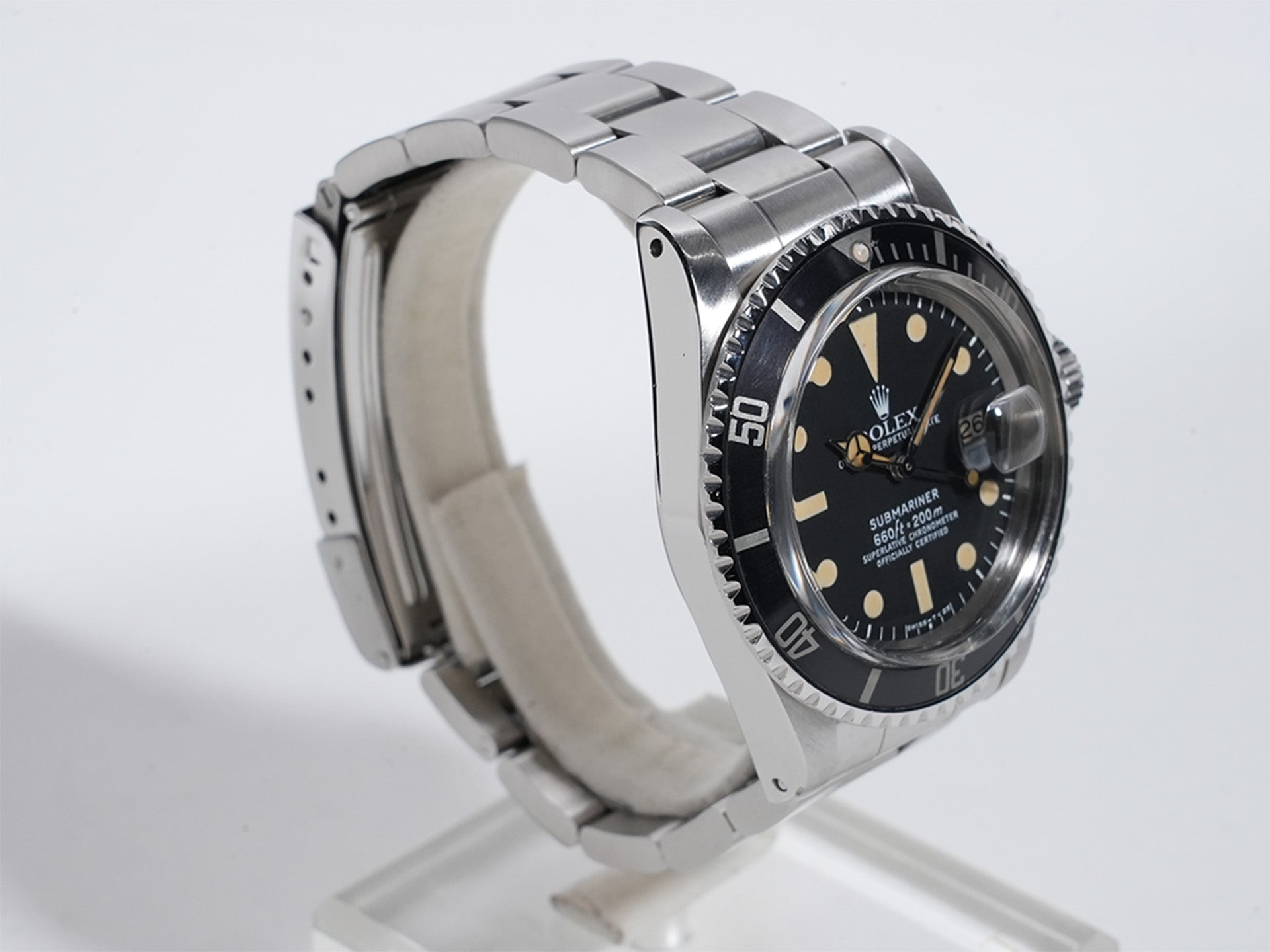 ロレックス サブマリーナー デイト Ref.1680 SS ブラック文字盤 中古 fxnui5pm