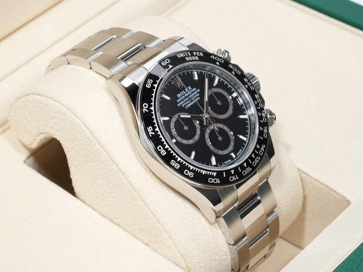 ロレックス デイトナ Ref.126500LN ステンレススチール ブラック文字盤