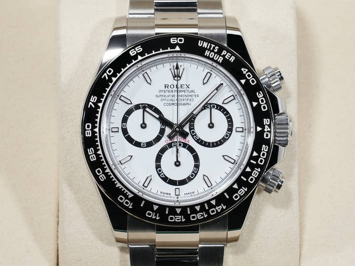 ロレックス デイトナ Ref.126500LN ステンレススチール ホワイト文字盤