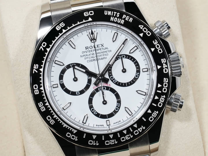 ロレックス デイトナ Ref.126500LN ステンレススチール ホワイト文字盤